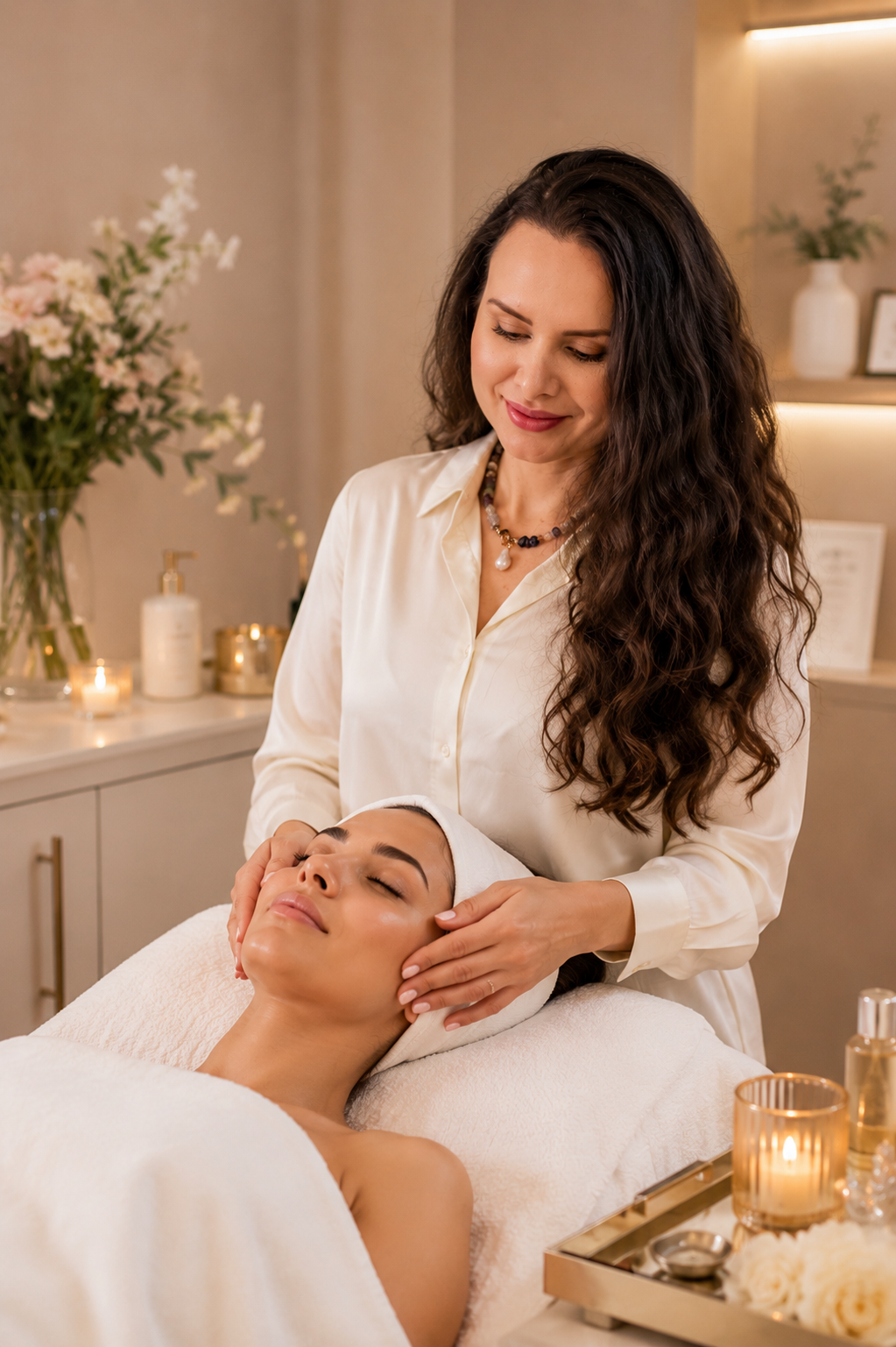 Serene spa environment reflecting personalized care